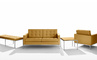 florence knoll three seat bench - 9
