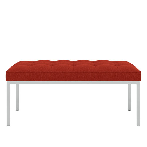 florence knoll two seat bench