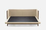 frame king size bed with arms 768 - 3