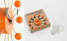 george nelson ball clock in orange - 8