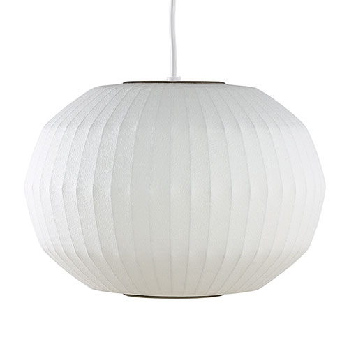 nelson bubble lamp angled sphere