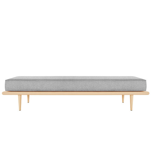 nelson daybed with wood taper legs