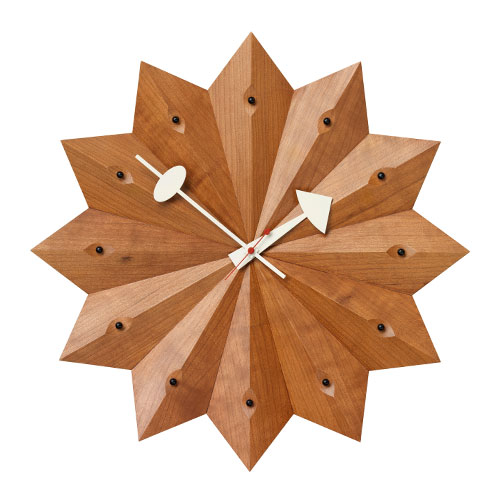 george nelson fan clock