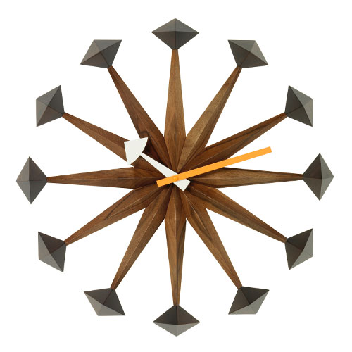 george nelson polygon wall clock