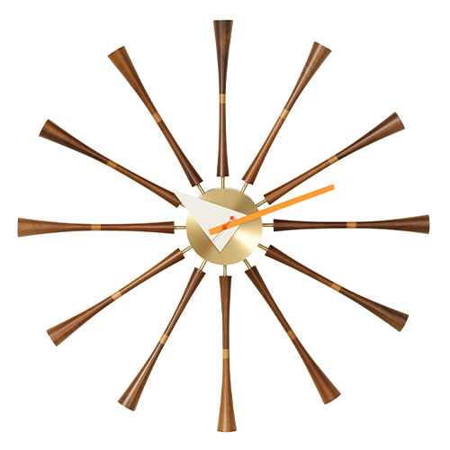 george nelson spindle clock