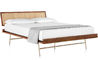 nelson™ thin edge bed with h frame - 1