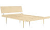 nelson™ thin edge bed with wood taper legs - 2