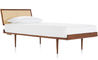 nelson™ thin edge bed with wood taper legs - 6