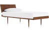 nelson™ thin edge bed with wood taper legs - 7