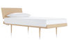 nelson™ thin edge bed with wood taper legs - 8