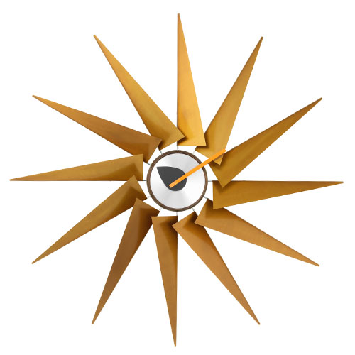 george nelson turbine clock