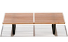 george nelson™ platform bench with wood base - 3