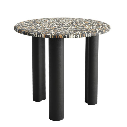 Ghia Round Table with 3 leg base