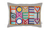girard embroidered pillow home sweet home - 1