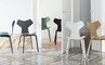 grand prix chair with wood legs - 8