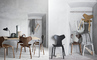 grand prix chair with wood legs - 9
