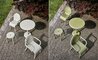 groove outdoor table round - 20