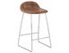 gubi 3d sled base wood stool - 1