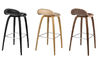 gubi 3d wood base stool - 4