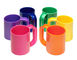 heller vignelli rainbow mug set of six - 1
