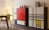 homage to mondrian cabinet - 2