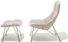 jehs+laub wire lounge chair & ottoman - 2