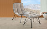 jehs+laub wire lounge chair & ottoman - 4