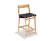 risom stool with wood back - 1