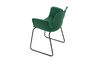 juli plastic armchair with sled base - 2