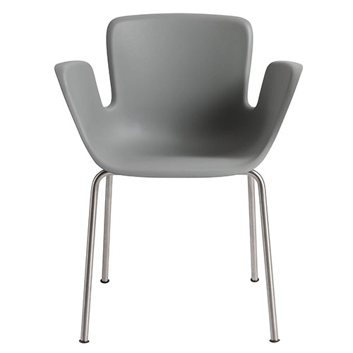 juli plastic chair with 4 leg base