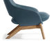 kalm wood base lounge chair - 3