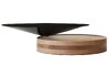 laurel coffee table wood base - 1