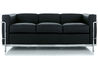 le corbusier lc2 3 seat sofa - 1