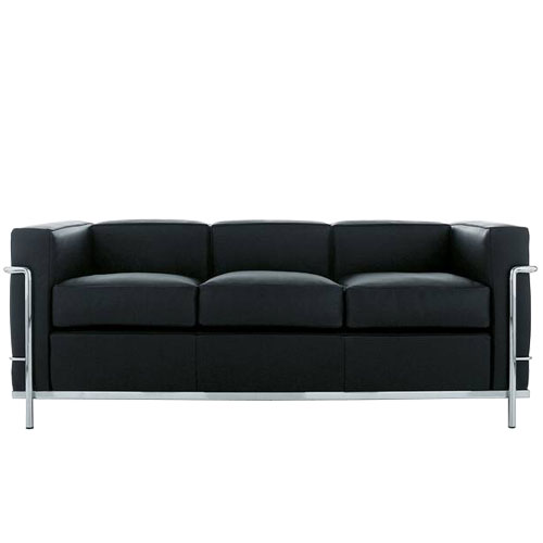 LC2 3 seat Sofa with down cushions