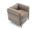 le corbusier lc2 armchair with down cushions - 5