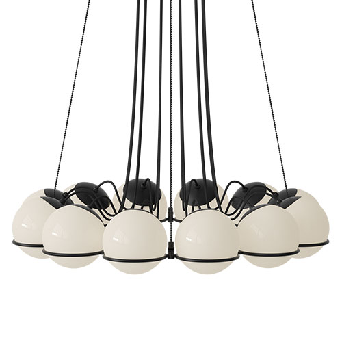 Le Sfere 12 Globe Chandelier