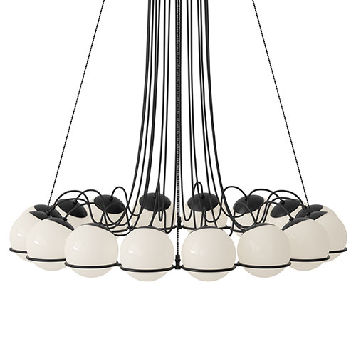 Le Sfere 16 Globe Chandelier