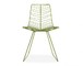 leaf side chair with sled base - 1
