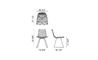 leaf side chair with sled base - 11
