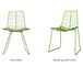 leaf stacking chair with sled base - 2