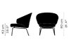 let lounge chair tubular steel base - 8