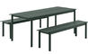 linear steel table - 9