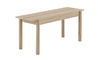 linear wood bench - 1