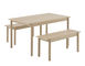 linear wood bench - 7