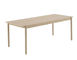 linear wood table - 2