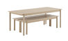 linear wood table - 3