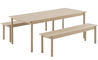 linear wood table - 4