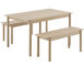linear wood table - 5