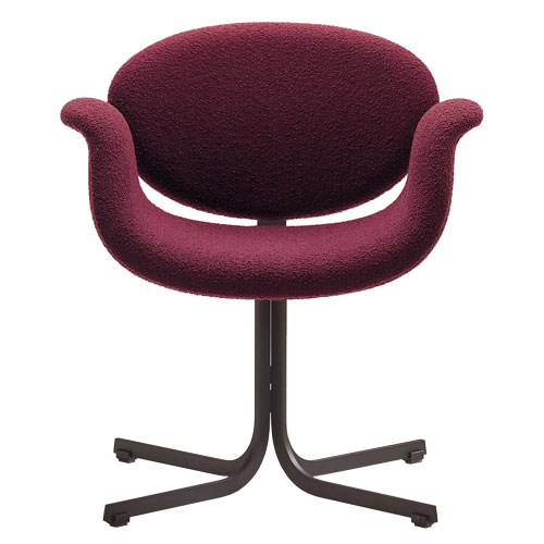 pierre paulin little tulip chair with cross base