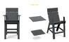 lollygagger hi-rise chairs with bridge set - 13